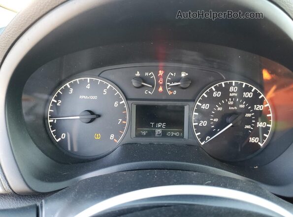 3N1AB7AP2GY241421 2016 NISSAN SENTRA White Սարքավորումների վահանակի տեսք
