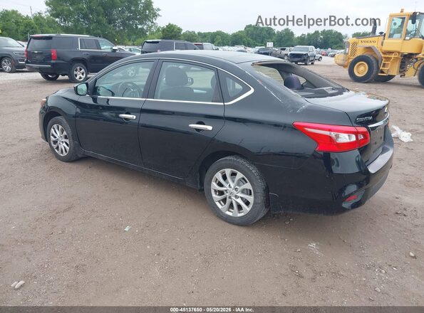 3N1AB7AP2GY262592 2016 NISSAN SENTRA Black Rear left