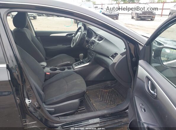 3N1AB7AP2GY262592 2016 NISSAN SENTRA Black Front interior view