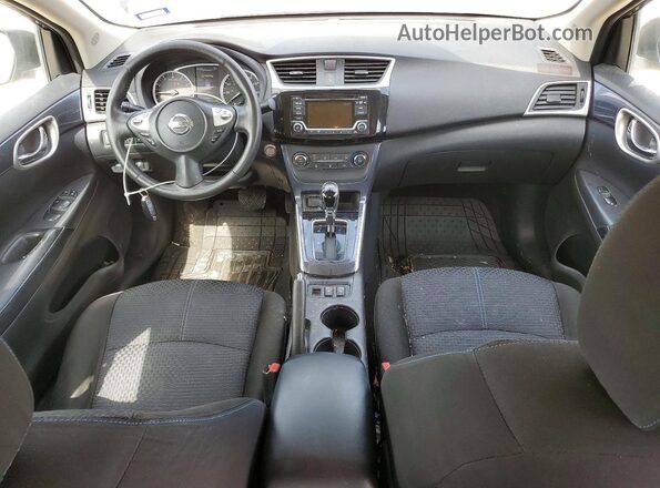 3N1AB7AP2GY263564 2016 NISSAN SENTRA Black წინა პანელის ხედი