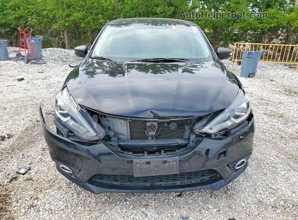 3N1AB7AP2GY296936 2016 NISSAN SENTRA Black Вид спереду