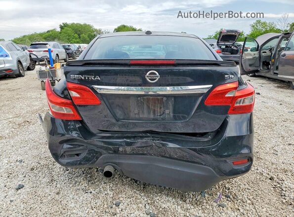 3N1AB7AP2GY296936 2016 NISSAN SENTRA Black Вид ззаду