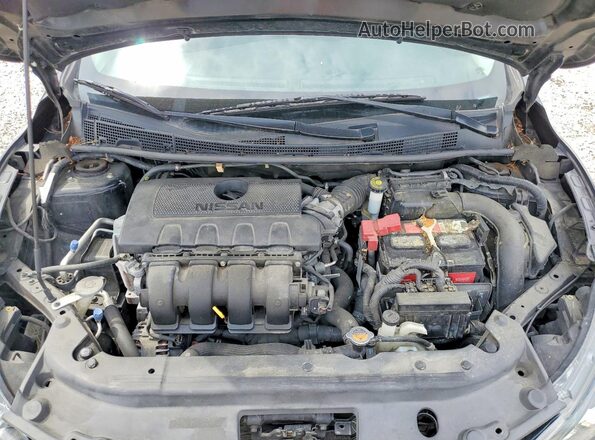 3N1AB7AP2GY296936 2016 NISSAN SENTRA Black Вид задньої частини салону