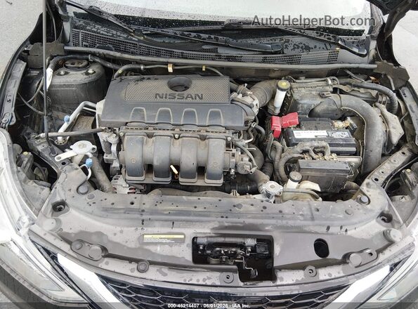 3N1AB7AP2GY316358 2016 NISSAN SENTRA Black Widok komory silnika
