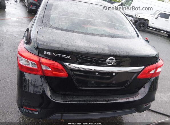 3N1AB7AP2GY316358 2016 NISSAN SENTRA Black Widok wnętrza 360 stopni
