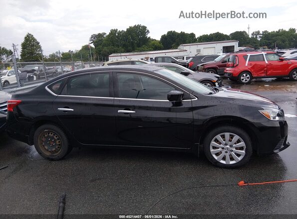 3N1AB7AP2GY316358 2016 NISSAN SENTRA Black Widok deski rozdzielczej