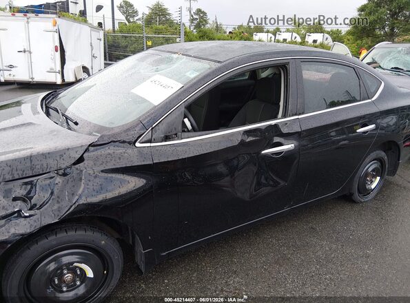 3N1AB7AP2GY316358 2016 NISSAN SENTRA Black Widok wnętrza z przodu
