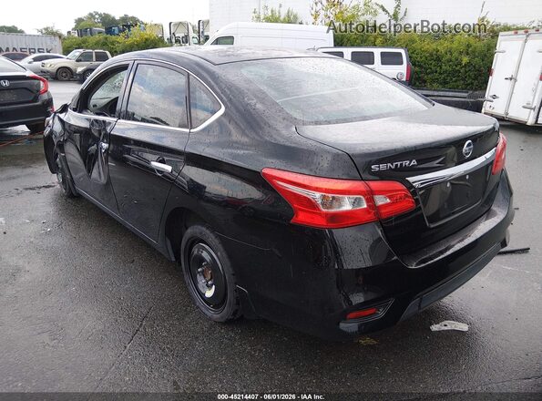 3N1AB7AP2GY316358 2016 NISSAN SENTRA Black Tył lewy