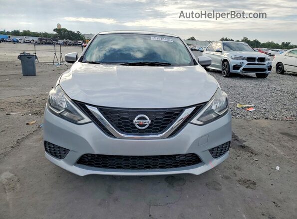 3N1AB7AP2HL670055 2017 NISSAN SENTRA Silver Вид спереду