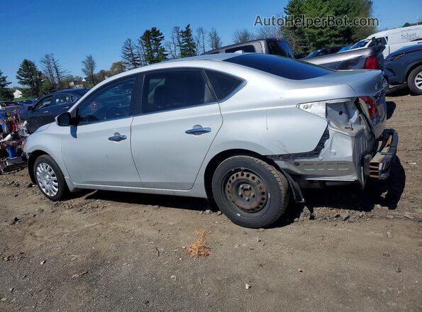 3N1AB7AP2HL718458 2017 NISSAN SENTRA Silver უკანა მარცხენა