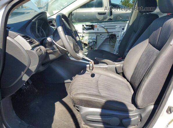 3N1AB7AP2HL718458 2017 NISSAN SENTRA Silver წინა სალონის ხედი