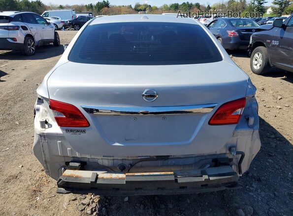 3N1AB7AP2HL718458 2017 NISSAN SENTRA Silver უკანა ხედი