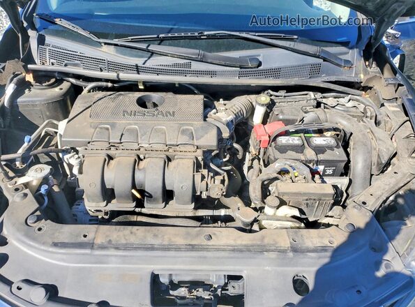 3N1AB7AP2HY263176 2017 NISSAN SENTRA Black Вид задньої частини салону