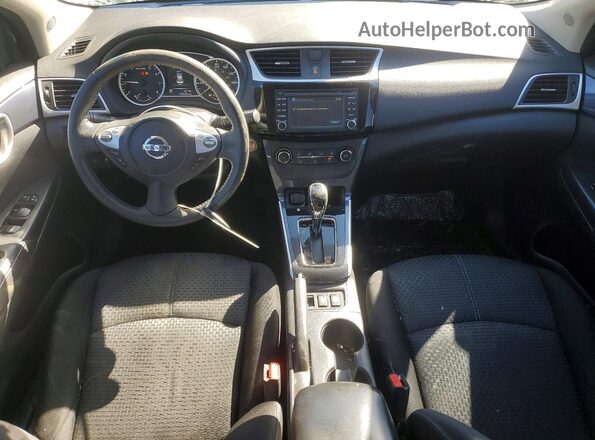 3N1AB7AP2HY263176 2017 NISSAN SENTRA Black Вид панелі приладів