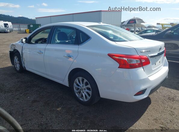 3N1AB7AP2JL629351 2018 NISSAN SENTRA White Trasero izquierdo