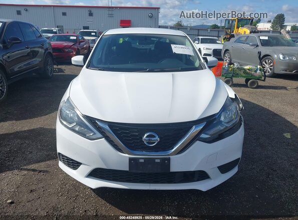 3N1AB7AP2JL629351 2018 NISSAN SENTRA White Vista del cuadro de instrumentos