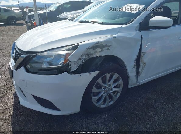 3N1AB7AP2JL629351 2018 NISSAN SENTRA White Vista frontal