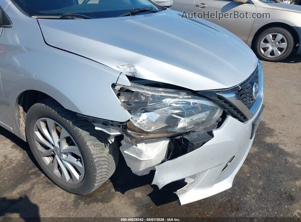 3N1AB7AP2JL640124 2018 NISSAN SENTRA Silver წინა ხედი