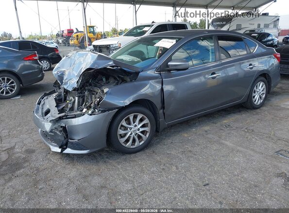 3N1AB7AP2JL644965 2018 NISSAN SENTRA Gray 