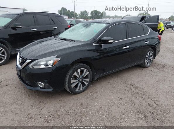 3N1AB7AP2JY229535 2018 NISSAN SENTRA Black Front left