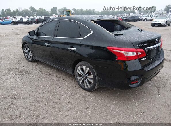 3N1AB7AP2JY229535 2018 NISSAN SENTRA Black Rear left