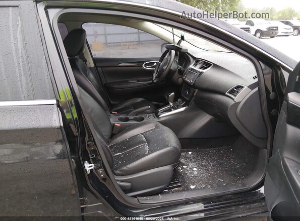3N1AB7AP2JY229535 2018 NISSAN SENTRA Black Front interior view