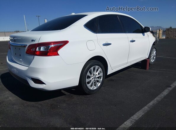 3N1AB7AP2JY288049 2018 NISSAN SENTRA White Tył prawy