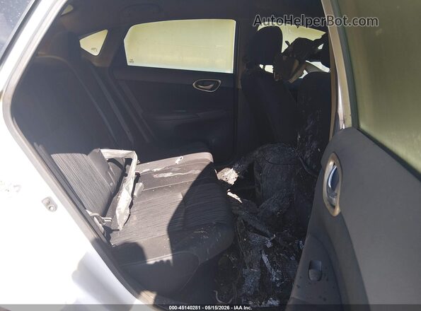3N1AB7AP2JY288049 2018 NISSAN SENTRA White Widok naklejki z numerem VIN