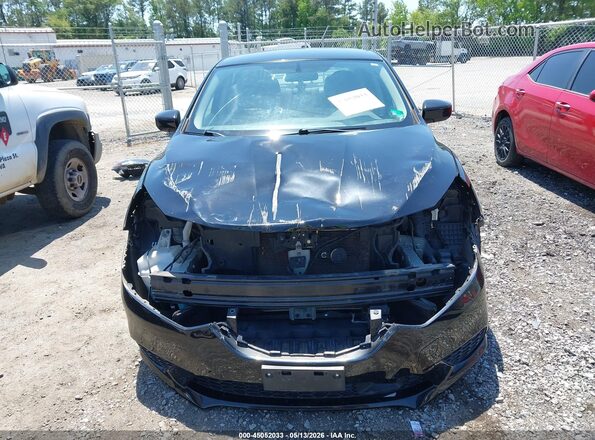 3N1AB7AP2JY342630 2018 NISSAN SENTRA Black Вид щитка приладів