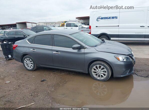 3N1AB7AP2KL628234 2019 NISSAN SENTRA Gray 