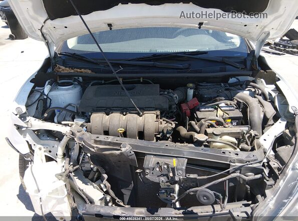 3N1AB7AP2KY240567 2019 NISSAN SENTRA White Widok z tyłu