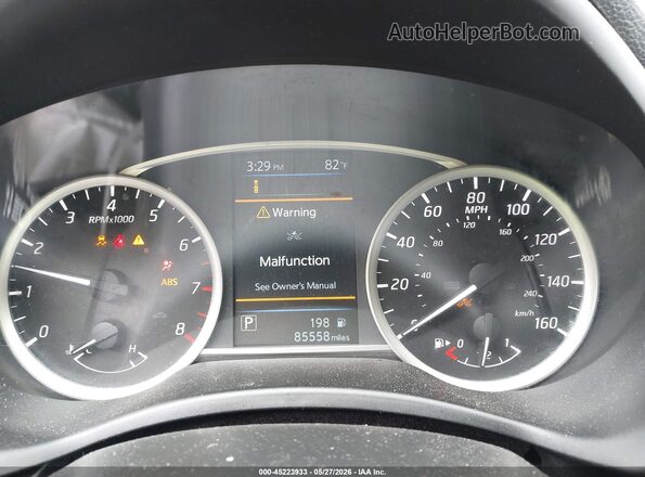 3N1AB7AP2KY341768 2019 NISSAN SENTRA Black უკანა სავარძლების ხედი