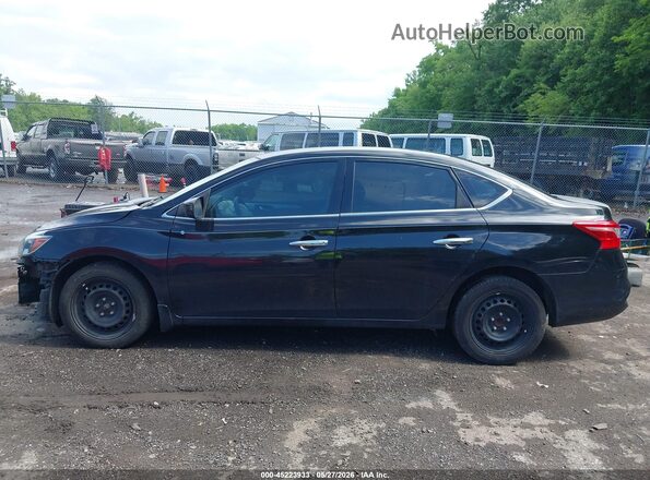 3N1AB7AP2KY341768 2019 NISSAN SENTRA Black სალონის 360-გრადუსიანი ხედი