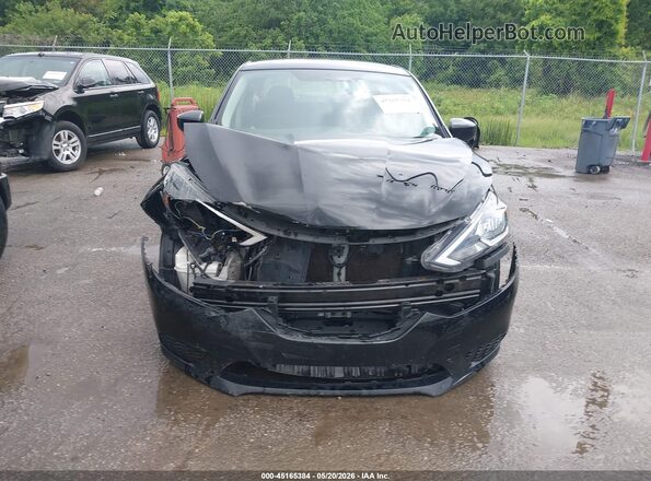 3N1AB7AP2KY400463 2019 NISSAN SENTRA Black Вид щитка приладів