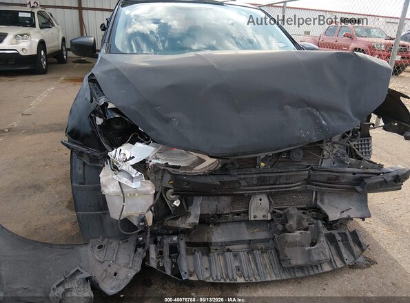 3N1AB7AP3GL665929 2016 NISSAN SENTRA Black Front view