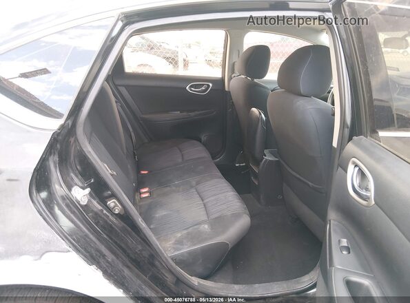 3N1AB7AP3GL665929 2016 NISSAN SENTRA Black VIN sticker view