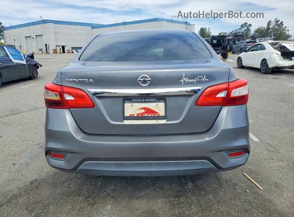 3N1AB7AP3GL680527 2016 NISSAN SENTRA Charcoal Rear view