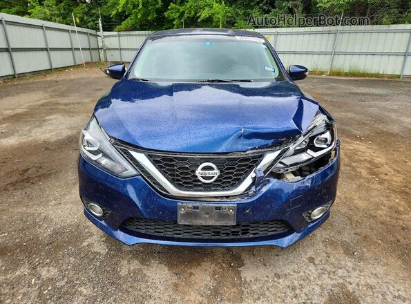 3N1AB7AP3GY227589 2016 NISSAN SENTRA Blue Front view