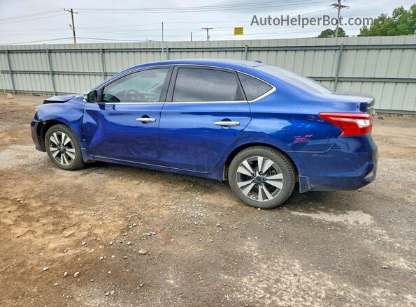 3N1AB7AP3GY227589 2016 NISSAN SENTRA Blue Rear left