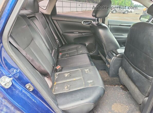 3N1AB7AP3GY227589 2016 NISSAN SENTRA Blue Rear seats view