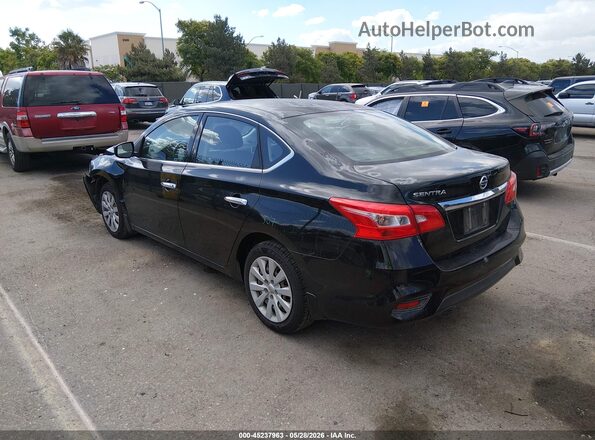 3N1AB7AP3GY260477 2016 NISSAN SENTRA Black Задня ліва чверть
