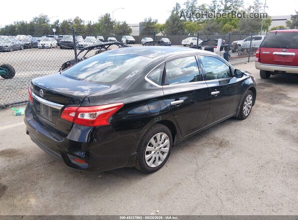 3N1AB7AP3GY260477 2016 NISSAN SENTRA Black Задня права чверть