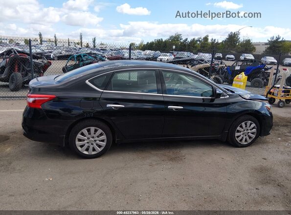 3N1AB7AP3GY260477 2016 NISSAN SENTRA Black Панорамний вид салону 360°