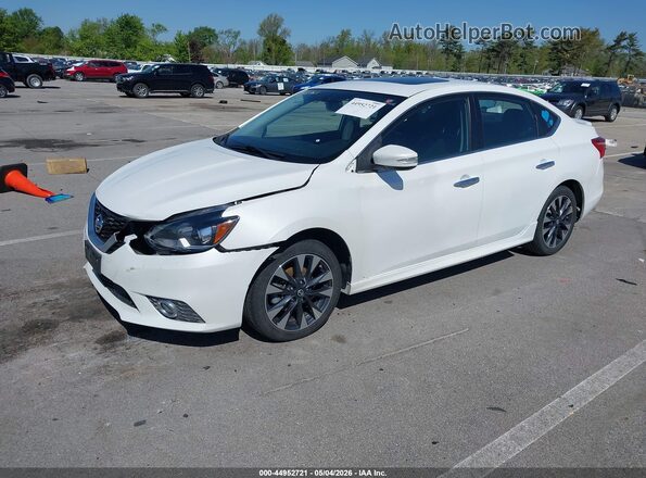 3N1AB7AP3GY273228 2016 NISSAN SENTRA White Առջևի ձախ երեք քառորդ տեսարան