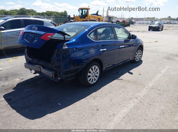 3N1AB7AP3GY311685 2016 NISSAN SENTRA Blue Rear right