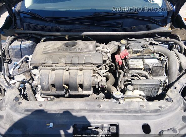 3N1AB7AP3GY311685 2016 NISSAN SENTRA Blue Rear view