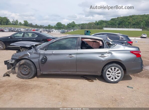 3N1AB7AP3HL642023 2017 NISSAN SENTRA Gray 360 interior view