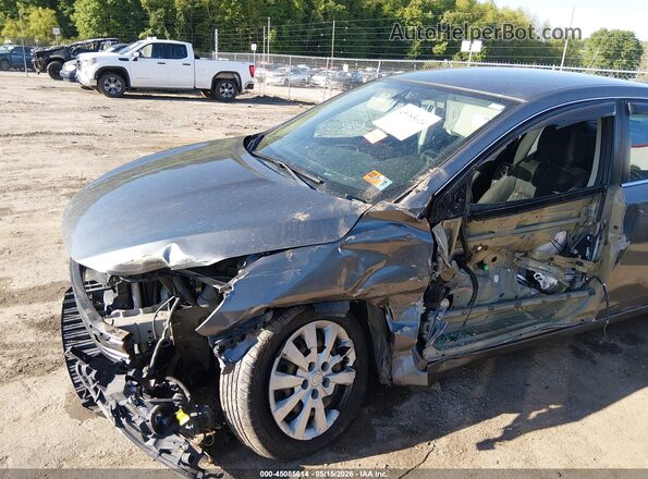 3N1AB7AP3HL705668 2017 NISSAN SENTRA Gray Դիմացի տեսք