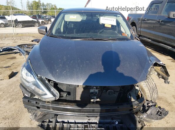 3N1AB7AP3HL705668 2017 NISSAN SENTRA Gray Սարքավորումների վահանակի տեսք