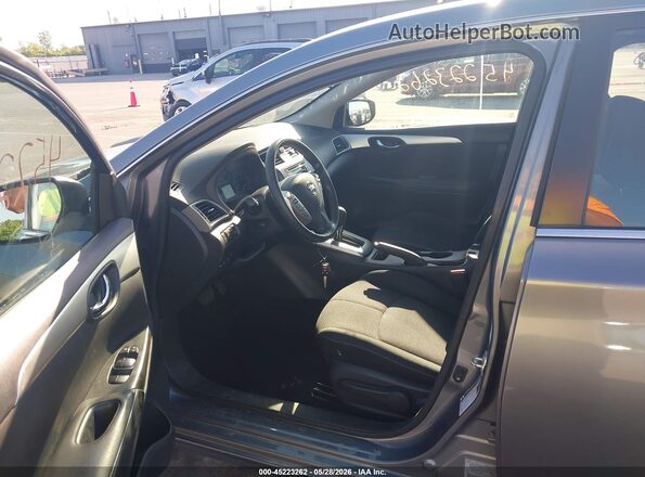3N1AB7AP3HY375856 2017 NISSAN SENTRA Gray წინა სალონის ხედი